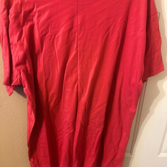 Zenana Outfitters Bold Red T Shirt Dress - Picture 3 of 3